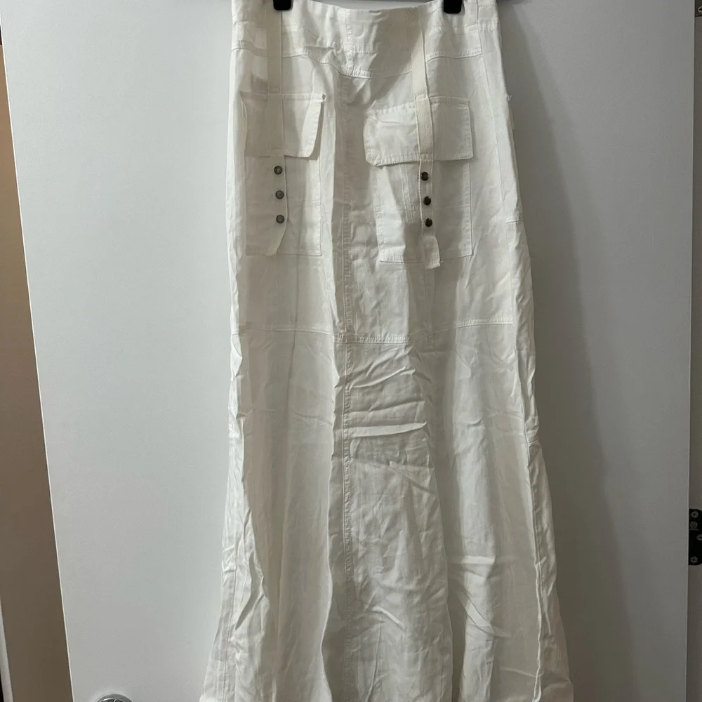 Free People What You Waiting For Maci Skirt in sea salt - Picture 4 of 6